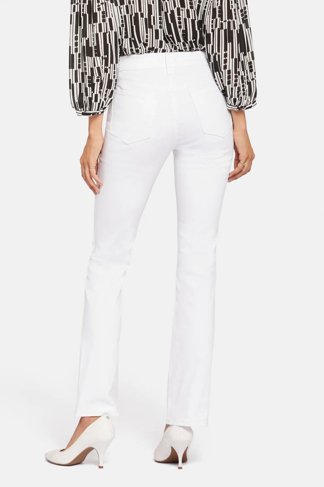 Not Your Daughters Jeans Marilyn Straight- Optic White MFOSMS8573