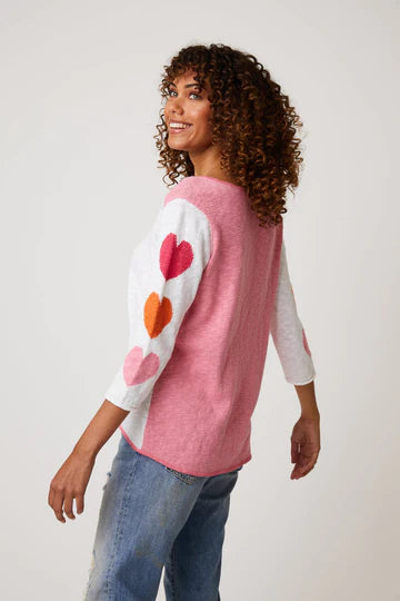 Cotton Country by Parkhurst Feeling the Love Sweater 87276