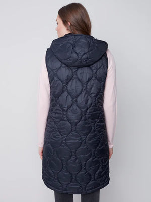 Charlie B Quilted Puffer Vest - C6268