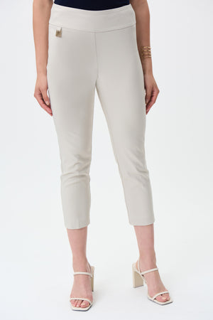
            
                Load image into Gallery viewer, Joseph Ribkoff Cropped Woven Pant-Moonstone 201536S
            
        