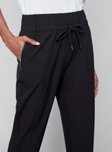 
            
                Load image into Gallery viewer, Charlie B Techno Pull-On Pants C5310S Black
            
        