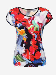 
            
                Load image into Gallery viewer, Dolcezza Printed Top 23612
            
        