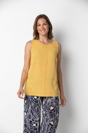 
            
                Load image into Gallery viewer, Habitat Solid Pieced Tunic Tank 30650
            
        