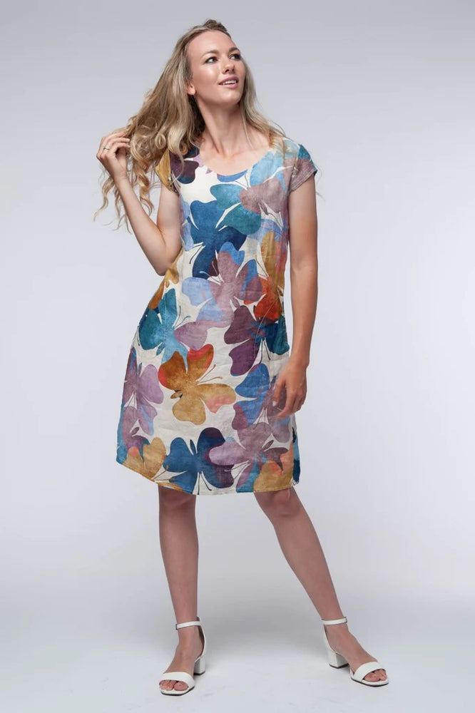 
            
                Load image into Gallery viewer, Linen Luv Sheath Dress TP1118
            
        